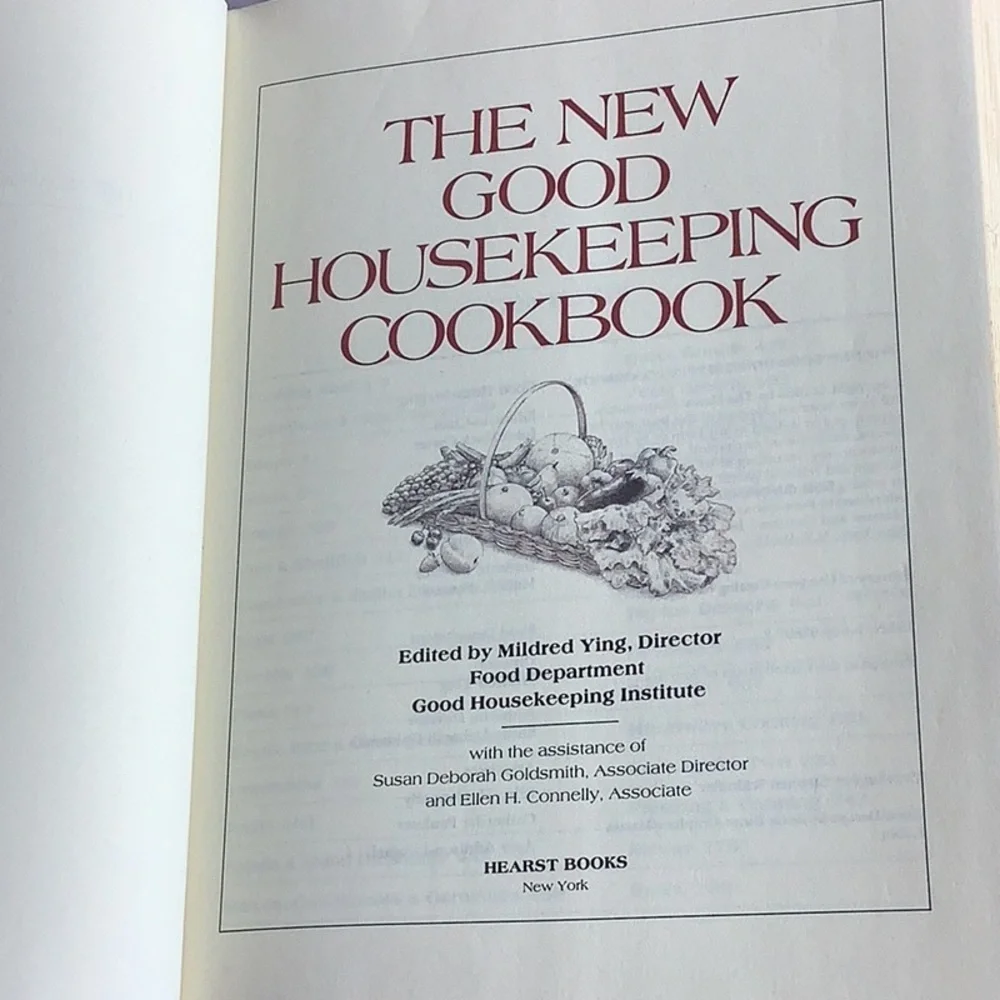 Vintage The New Good Housekeeping Cookbook
